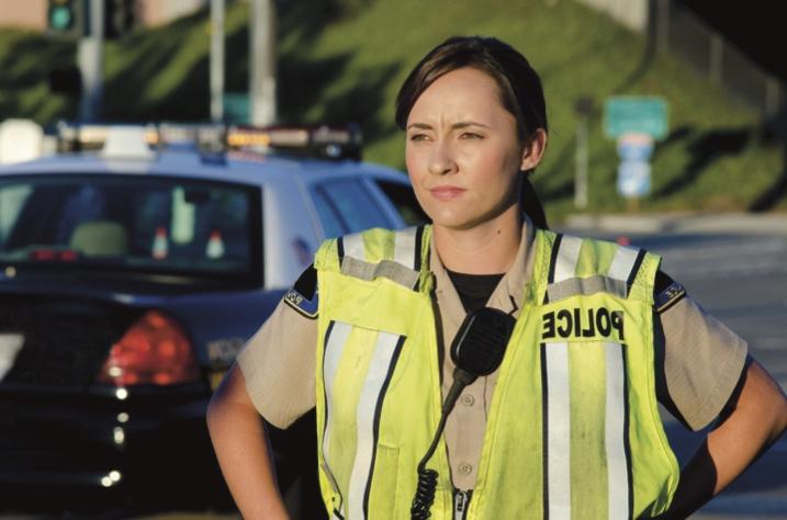 Police Officer Posing